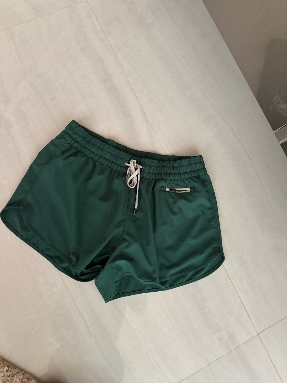 Women’s Athletic Shorts - Deep Green